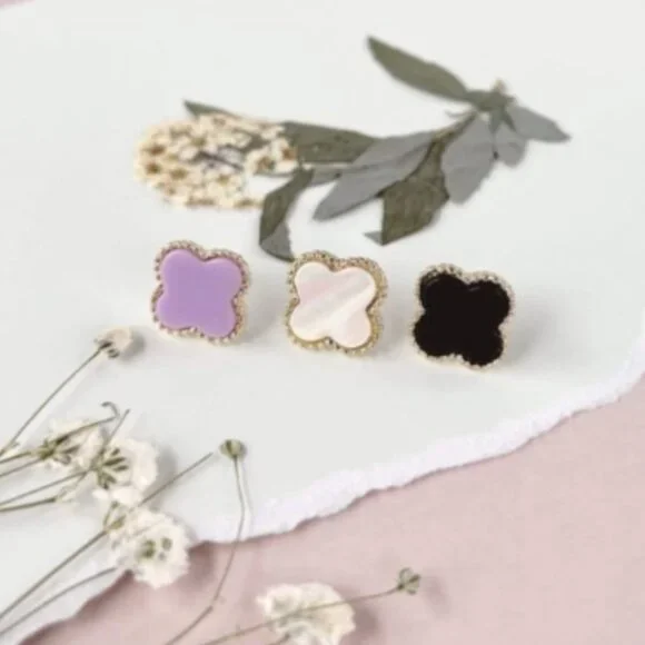 Park Lane Lana Lavender Earrings and Necklace Set - Picture 5 of 6